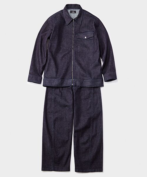 CS case study / CSケーススタディ Gジャン・デニムジャケット | ジャケット（ダークインディゴ）