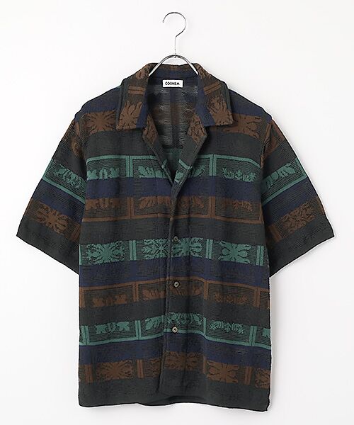 CS case study / CSケーススタディ シャツ・ブラウス | 半袖シャツ（BLACK）