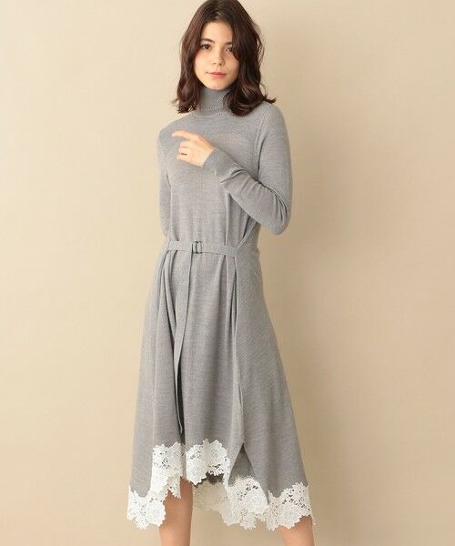 セール レースコンビニットワンピース ロング マキシ丈ワンピース Cast キャスト コロン ファッション通販 タカシマヤファッションスクエア