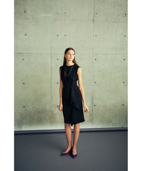 セール ラッフルストレッチワンピース ロング マキシ丈ワンピース Cast キャスト ファッション通販 タカシマヤファッションスクエア