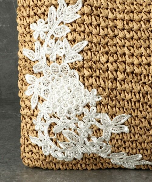 セール Oggi6月号掲載 レースモチーフペーパーバッグ バッグ Cast キャスト コロン ファッション通販 タカシマヤファッションスクエア