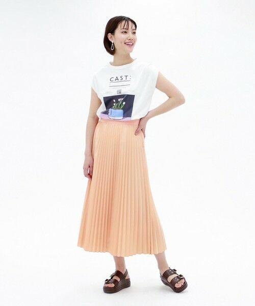 CAST: / キャスト コロン ロング・マキシ丈スカート | はっ水プリーツスカート | 詳細1
