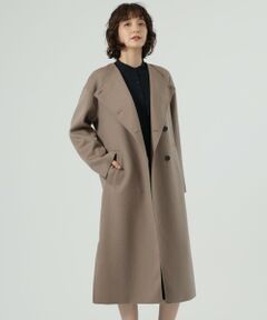 CAST: / キャスト コロン その他アウター | ウールリバーロングコート