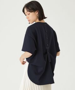 CAST: / キャスト コロン カットソー | 【80周年記念アイテム】バックボタンポンチカットソー