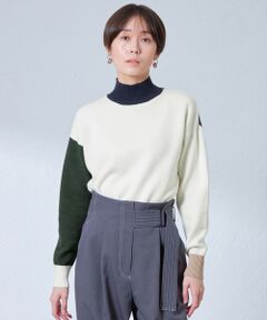 CAST: / キャスト コロン ニット・セーター | 【イチオシ】カラーブロックニット・2023秋冬モデル