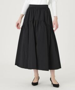【人気スカート】ボリュームギャザーロングスカート