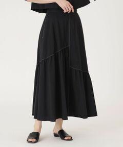 【人気スカート/セットアップ】リネンギャザースカート