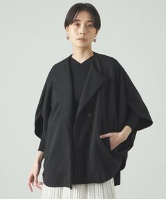 CAST: / キャスト コロン その他アウター | 【接触冷感/UV効果/セットアップ対応】ラウンドフォルムジャージージャケット