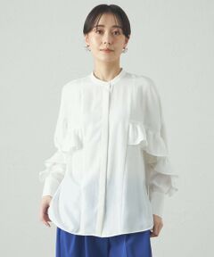 CAST: / キャスト コロン シャツ・ブラウス | 【1枚で着映える】フリルブラウス