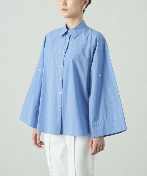 CAST: / キャスト コロン シャツ・ブラウス | 【イチオシ】ロールアップオーバーブラウス | 詳細6