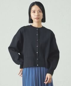 CAST: / キャスト コロン ニット・セーター | 【着回し抜群】【25年春夏モデル】フォルムニットブルゾン