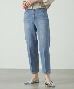 CAST: / キャスト コロン パンツ | 【美シルエット】クロップドストレッチデニム