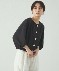 CAST: / キャスト コロン その他アウター | 【セットアップ対応/洗える/吸水速乾】リネンライクショートブルゾン