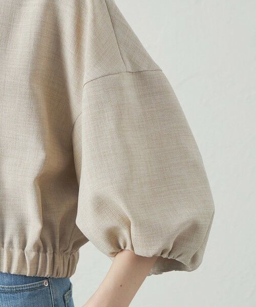 CAST: / キャスト コロン その他アウター | 【セットアップ対応/洗える/吸水速乾】リネンライクショートブルゾン | 詳細8