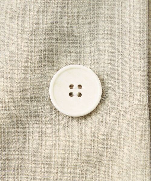 CAST: / キャスト コロン その他アウター | 【セットアップ対応/洗える/吸水速乾】リネンライクショートブルゾン | 詳細9