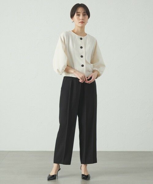 CAST: / キャスト コロン その他アウター | 【セットアップ対応/洗える/吸水速乾】リネンライクショートブルゾン | 詳細1