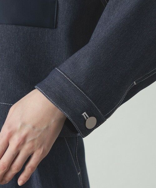 CAST: / キャスト コロン その他アウター | 【セットアップ対応/着回し抜群】デニムライクジャケット | 詳細6