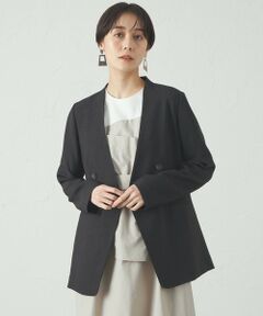 新品タグ付キャストコロンCAST:ボリュームスリーブコート ロング