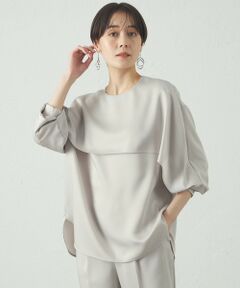 CAST: / キャスト コロン シャツ・ブラウス | 【セットアップ対応/オンでもオフでも活躍】レイヤードブラウス