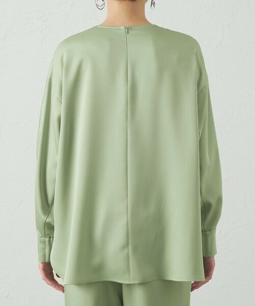 CAST: / キャスト コロン シャツ・ブラウス | 【セットアップ対応/オンでもオフでも活躍】レイヤードブラウス | 詳細9