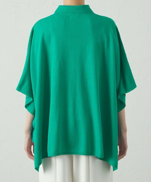 CAST: / キャスト コロン ニット・セーター | 【着回し抜群】スクエアーパターンニットカーデ | 詳細6