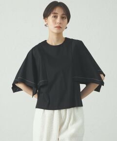 CAST: / キャスト コロン カットソー | 【接触冷感/抗菌防臭/白化軽減】レイヤードカットソー