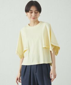 CAST: / キャスト コロン カットソー | 【接触冷感/抗菌防臭/白化軽減】レイヤードカットソー