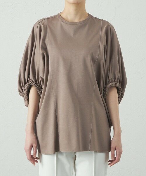 CAST: / キャスト コロン カットソー | 【接触冷感/抗菌防臭/白化軽減】アームギャザーカットソー | 詳細6