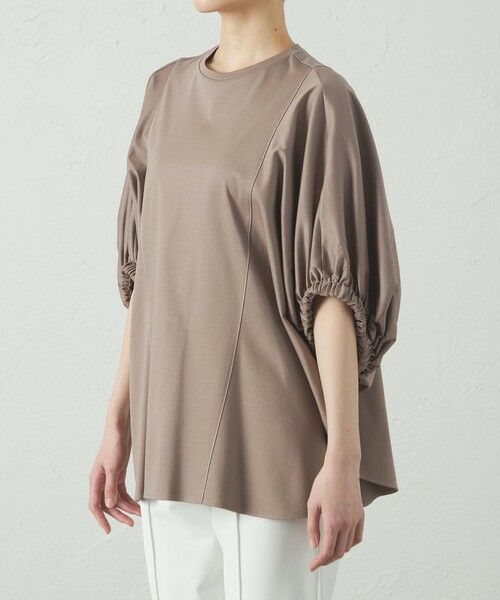 CAST: / キャスト コロン カットソー | 【接触冷感/抗菌防臭/白化軽減】アームギャザーカットソー | 詳細7