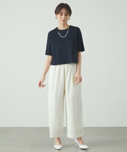 CAST: / キャスト コロン カットソー | 【接触冷感/抗菌防臭/白化軽減】スクエアーカットソー | 詳細3