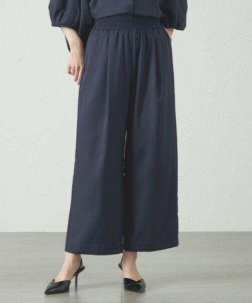 CAST: / キャスト コロン パンツ | 【セットアップ対応/吸水速乾/UV効果】シルキーツイルイージーパンツ | 詳細10