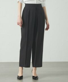 CAST: / キャスト コロン パンツ | 【セットアップ対応/吸水速乾/美シルエット】リネンライクタックフォルムパンツ