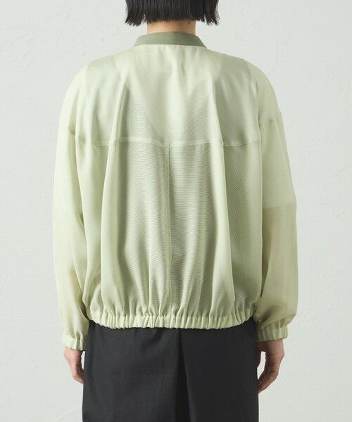 CAST: / キャスト コロン その他アウター | 【着回し抜群/セットアップ対応】メッシュカラミブルゾン | 詳細9