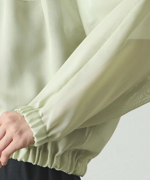 CAST: / キャスト コロン その他アウター | 【着回し抜群/セットアップ対応】メッシュカラミブルゾン | 詳細10