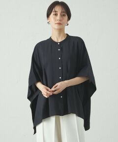 CAST: / キャスト コロン シャツ・ブラウス | 【1枚で着映える】スクエアーパターンオーバーブラウス