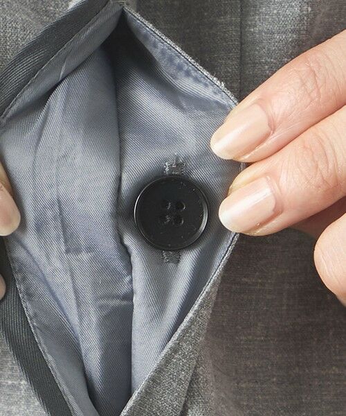 CAST: / キャスト コロン シャツ・ブラウス | 【接触冷感/UV対策/セットアップ対応】トリミングレイヤードトップス | 詳細12