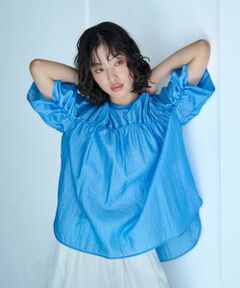 CAST: / キャスト コロン シャツ・ブラウス | 【1枚で着映える】ギャザーブラウス