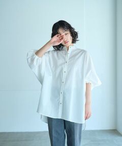 CAST: / キャスト コロン シャツ・ブラウス | 【接触冷感/吸水速乾】オーバーシャツ