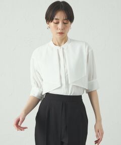 CAST: / キャスト コロン シャツ・ブラウス | 【オンでもオフでも活躍】レイヤードショートスリーブブラウス
