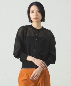 CAST: / キャスト コロン ニット・セーター | 【イチオシ】シアーニットカーディガン