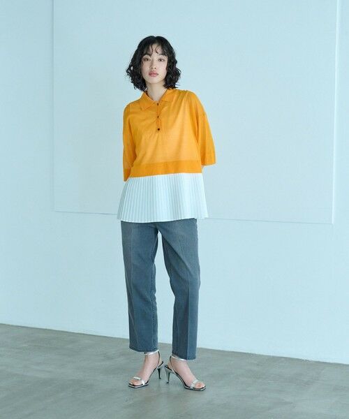 CAST: / キャスト コロン ニット・セーター | 【イチオシ】シアーニットポロ | 詳細1