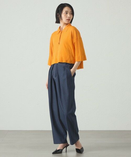 CAST: / キャスト コロン ニット・セーター | 【イチオシ】シアーニットポロ | 詳細4