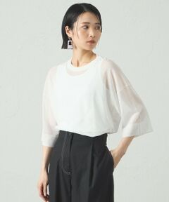 CAST: / キャスト コロン ニット・セーター | 【イチオシ】シアーニットプルオーバー