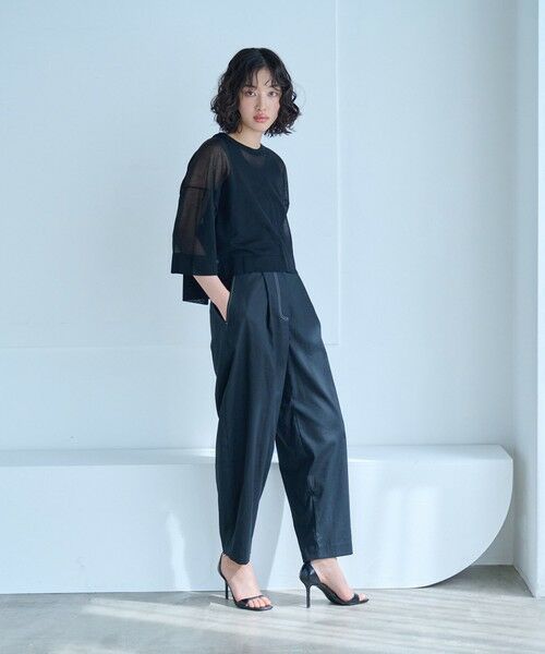 CAST: / キャスト コロン ニット・セーター | 【イチオシ】シアーニットプルオーバー | 詳細1