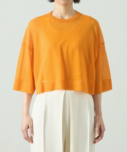 CAST: / キャスト コロン ニット・セーター | 【イチオシ】シアーニットプルオーバー | 詳細5