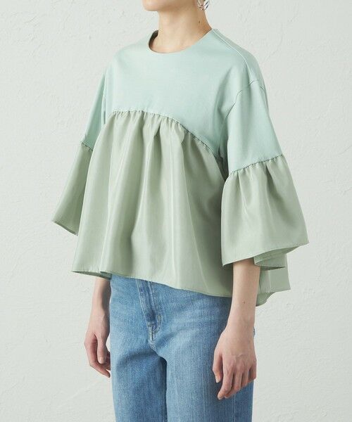 CAST: / キャスト コロン カットソー | 【1枚で着映える】タフタコンビウェーブカットソー | 詳細6