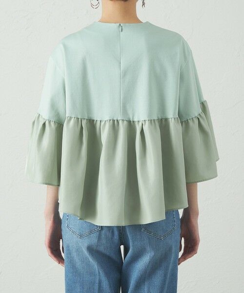 CAST: / キャスト コロン カットソー | 【1枚で着映える】タフタコンビウェーブカットソー | 詳細7