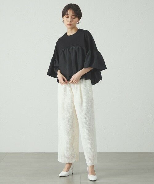 CAST: / キャスト コロン カットソー | 【1枚で着映える】タフタコンビウェーブカットソー | 詳細2