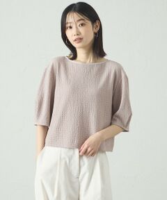 CAST: / キャスト コロン カットソー | 【1枚で着映える】ポコポコクロップドトップス