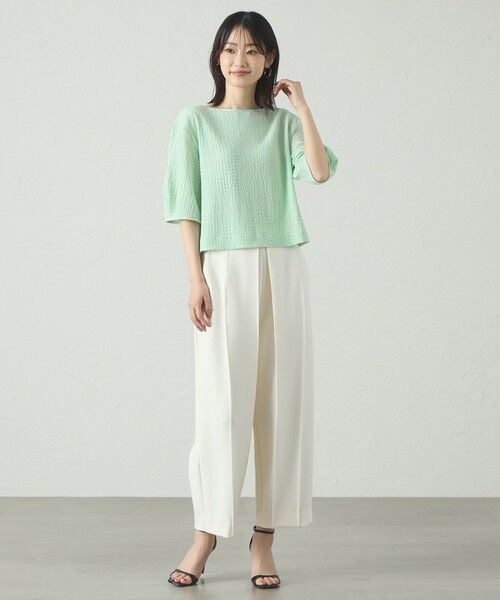 CAST: / キャスト コロン カットソー | 【1枚で着映える】ポコポコクロップドトップス | 詳細6